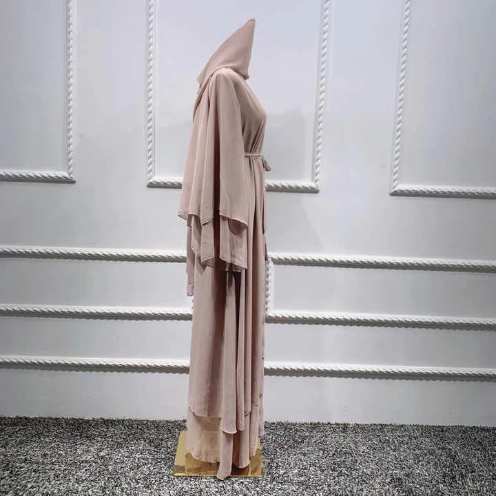 فساتين رداء إسلامي مفتوحة محتشمة ,Modest open Islamic robe dresses
