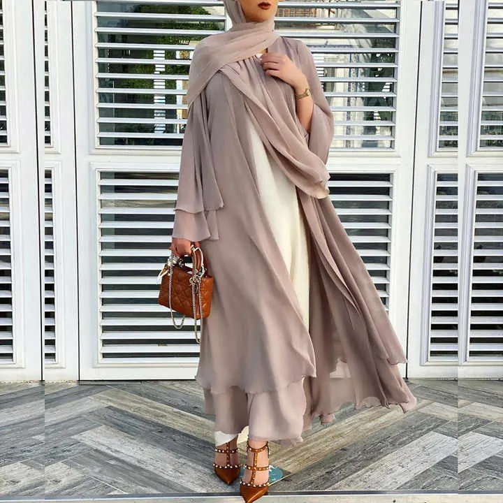 فساتين رداء إسلامي مفتوحة محتشمة ,Modest open Islamic robe dresses