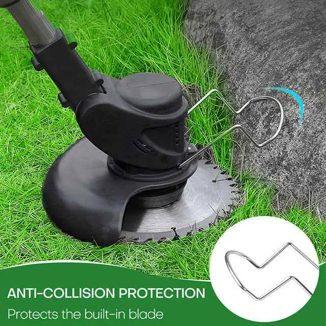 21V Electric Cordless Lawn Grass Weed Wacker Edge Trimmer