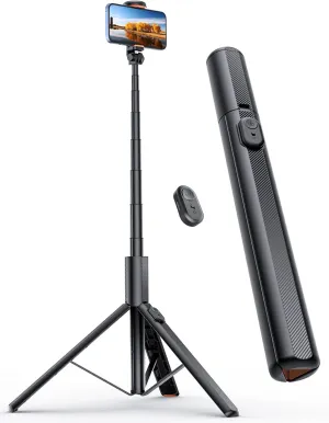 71" Phone Tripod, NT79 Extendable Selfie Stick for Cell PhoneCamera, Tripod Stand with Remote for Video Recording, Phone Holder Tripod Compatible with iPhone Android, Camera