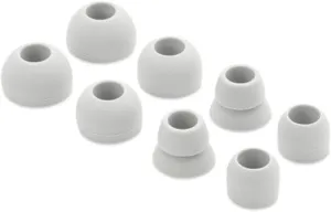 8pcs Replacement Earbuds Eartips for Monster Beats Dr. Dre Urbeats Urbeats 2.0 Tour 2.0 Stereo Earphones (Grey)