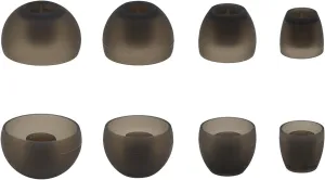 ALXCD Ear Adapters for Momentum in-Ear Earbud, XS/S/M/L 4 Sizes 4 Pair Soft Silicone Replacement Ear Tip Ear Adapters, Fit for Earphone Momentum (4 Pairs)