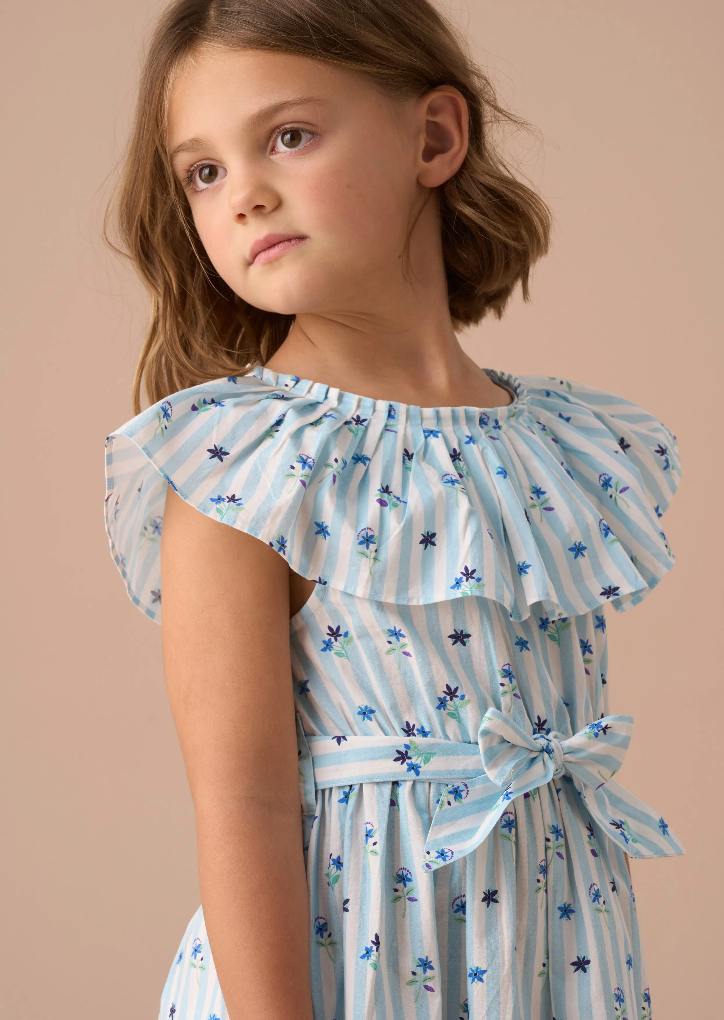 ANGEL & ROCKET FLORI PLEATED COLLAR JUMPER