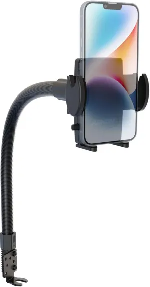 ARKON Mounts - Phone Holder with Car Seat Rail Mount | Car Phone Stand with Flexible 22" Arm | Professional-Grade Durability | Phone Holder For Car | For iPhone, Samsung, Google, Nokia, other phones