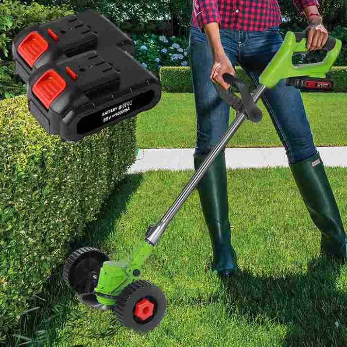 Aroflit 88V Electric Cordless Lawn Grass Weed Wacker Edge Trimmer