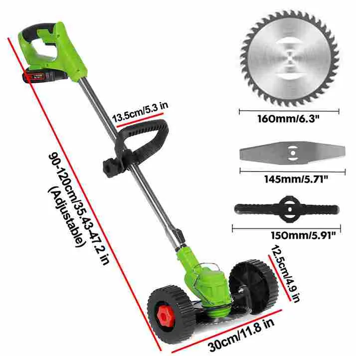 Aroflit Powerful Electric Cordless Grass Trimmer