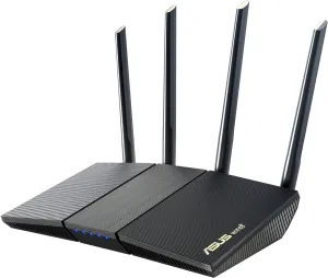 ASUS RT-AX1800S Dual Band WiFi 6 Extendable Router  Subscription-Free Network Security  Parental Control  Built-in VPN  AiMesh Compatible  Gaming & Streaming  Smart Home (Refurbished)