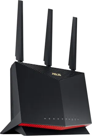 ASUS RT-AX86U Pro (AX5700) Dual Band WiFi 6 Extendable Gaming Router, 2.5G Port, Mobile Game Mode, Port Forwarding, Subscription-Free Network Security, VPN, AiMesh Compatible (Renewed), BLACK