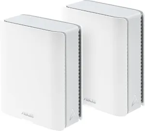 ASUS ZenWiFi BT10 Tri-Band WiFi 7 Mesh, 18 Gbps, 6000 sq.ft (2pk), Dual 10G Ports, Security and Parental Controls Included, Smart Home Master SSIDs, 4G & 5G Mobile Tethering