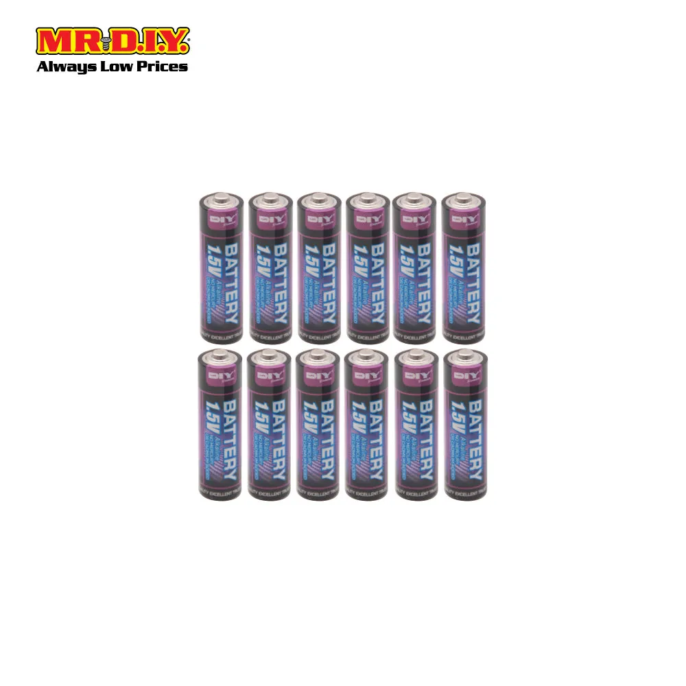 [BEST SELLER] (MR.DIY) Alkaline AA Battery (12pcs)