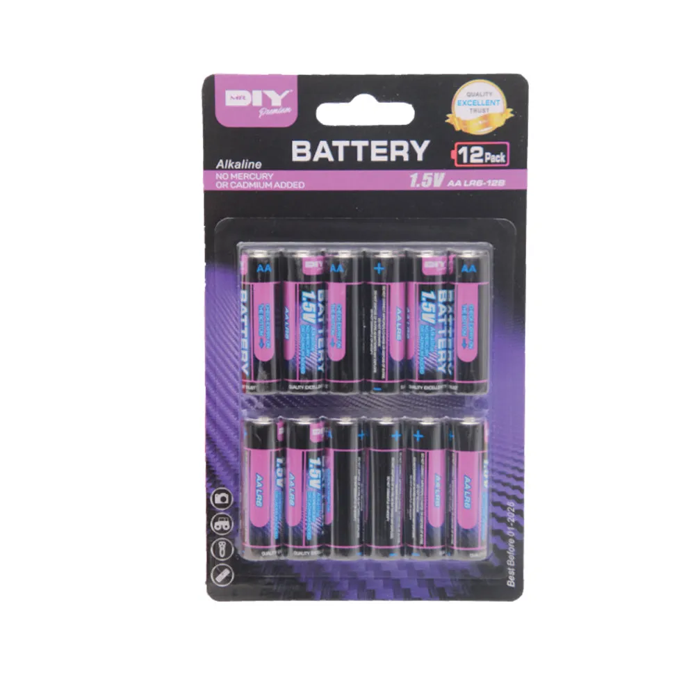 [BEST SELLER] (MR.DIY) Alkaline AA Battery (12pcs)