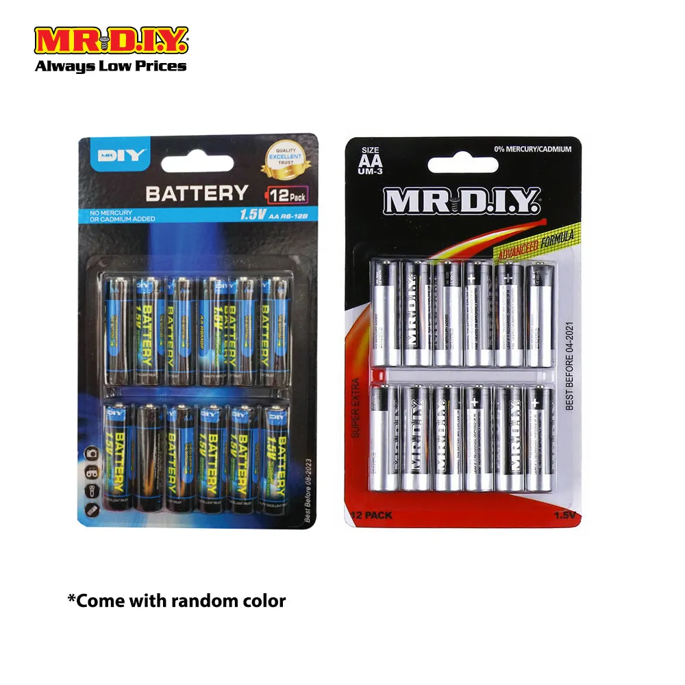 [BEST SELLER] (MR.DIY) Super Extra AA Battery (12pcs)
