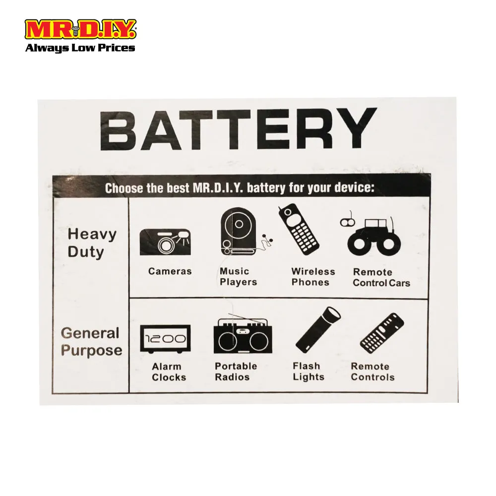 [BEST SELLER] (MR.DIY) Super Extra AA Battery (12pcs)
