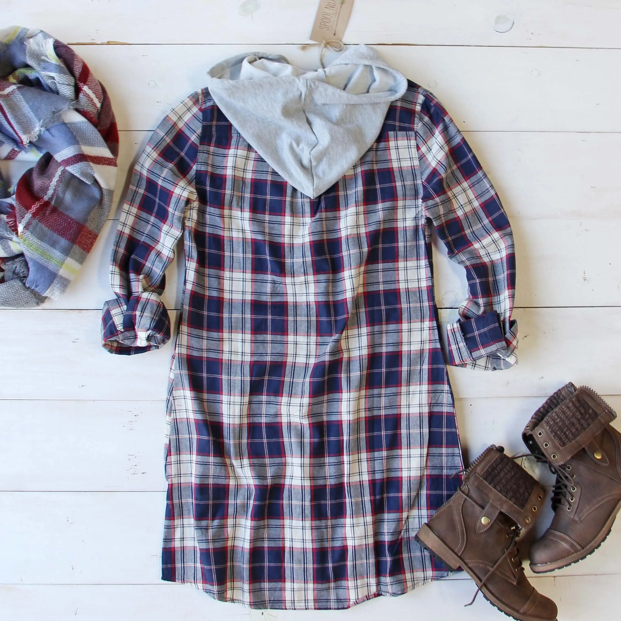Big Sky Hooded Dress