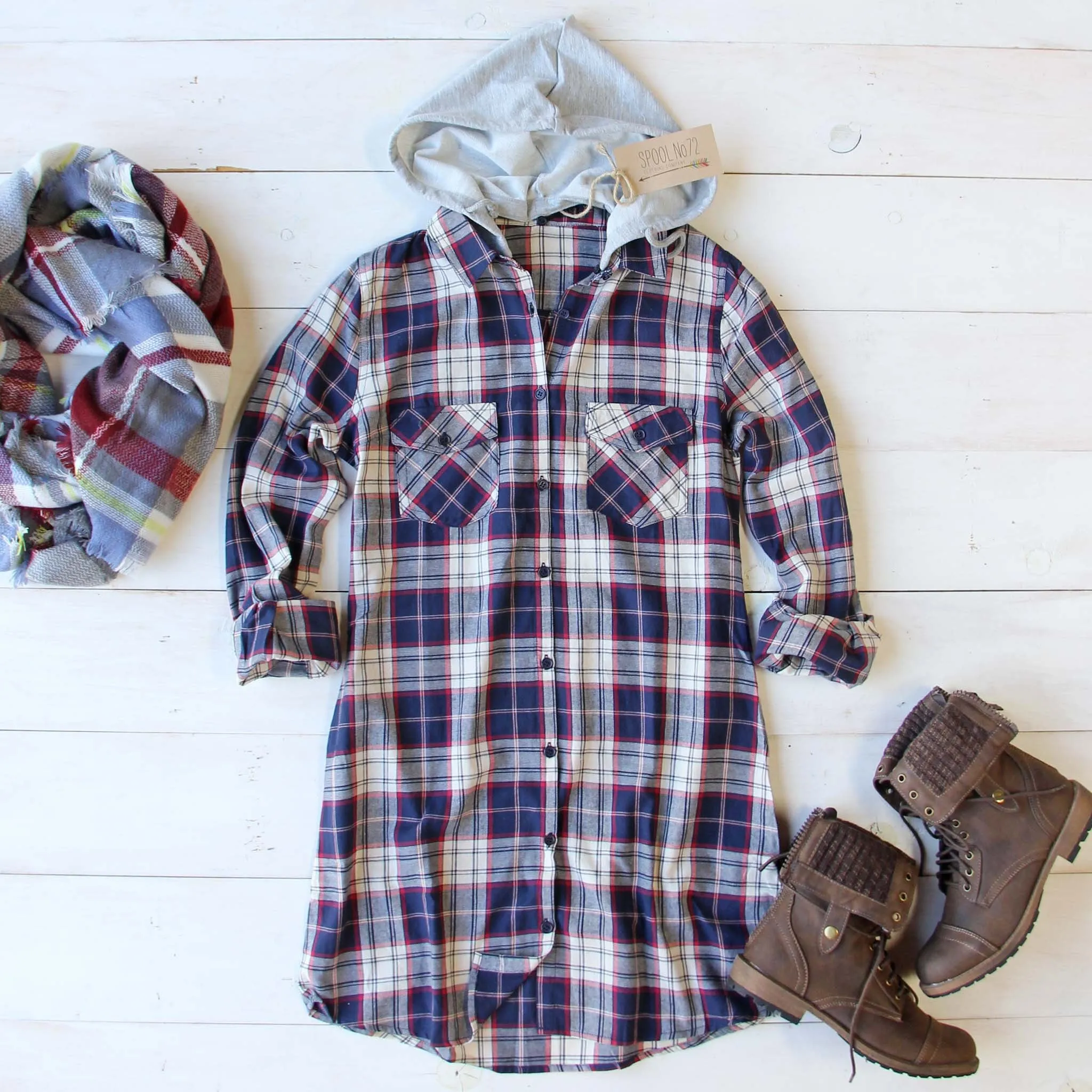 Big Sky Hooded Dress