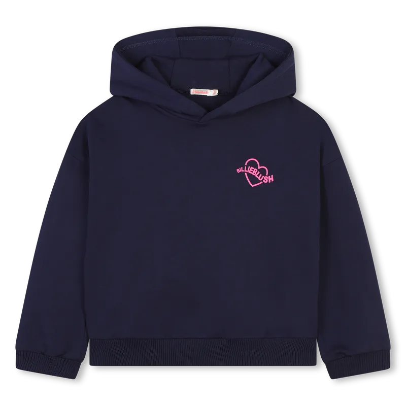 BILLIEBLUSH BACK LOGO HOODED SWEATSHIRT