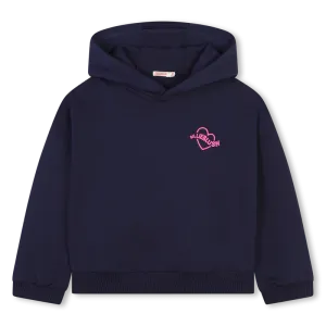 BILLIEBLUSH BACK LOGO HOODED SWEATSHIRT