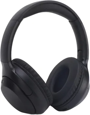 Bluetooth Headphones Over Ear, V5.3 Long Playtime Deep Bass Stereo Rechargeable Foldable Cordless Headset with 3.5mm Port, Supports A2DP, AVRCP, HSP, Protocols (Black)