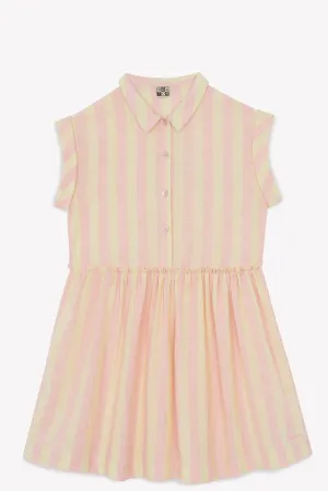 BONTON CLEM STRIPED COLLARED JUMPER