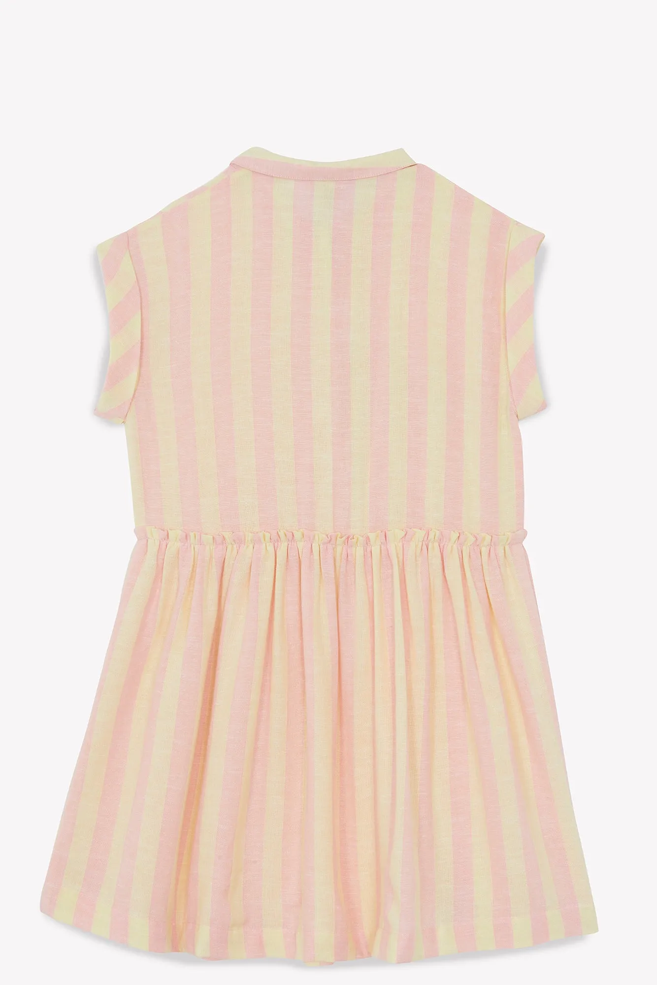 BONTON CLEM STRIPED COLLARED JUMPER