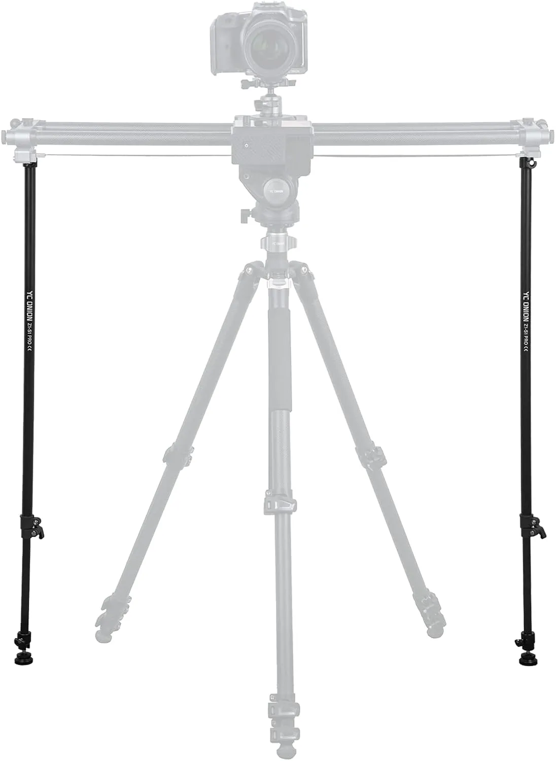 Camera Slider Z1-S1 Pro Stability Arms, Adjustable Support Arm Stabilizer Tripod Support Arms for Increasing Stability, 2-Pack Lightweight Camera ArmsDrying Racks for Photography