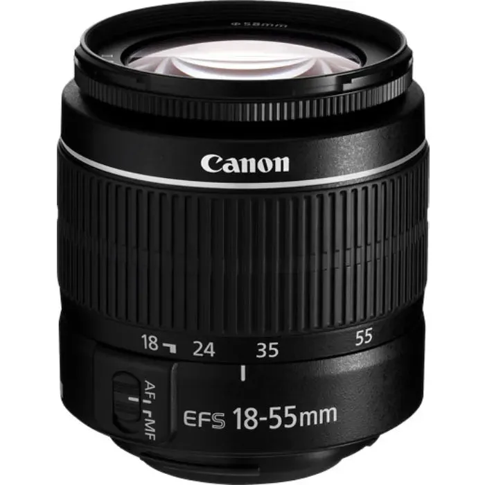 Canon EOS 250D DSLR Camera with 18-55mm III & 75-300mm f/4-5.6 III Lenses