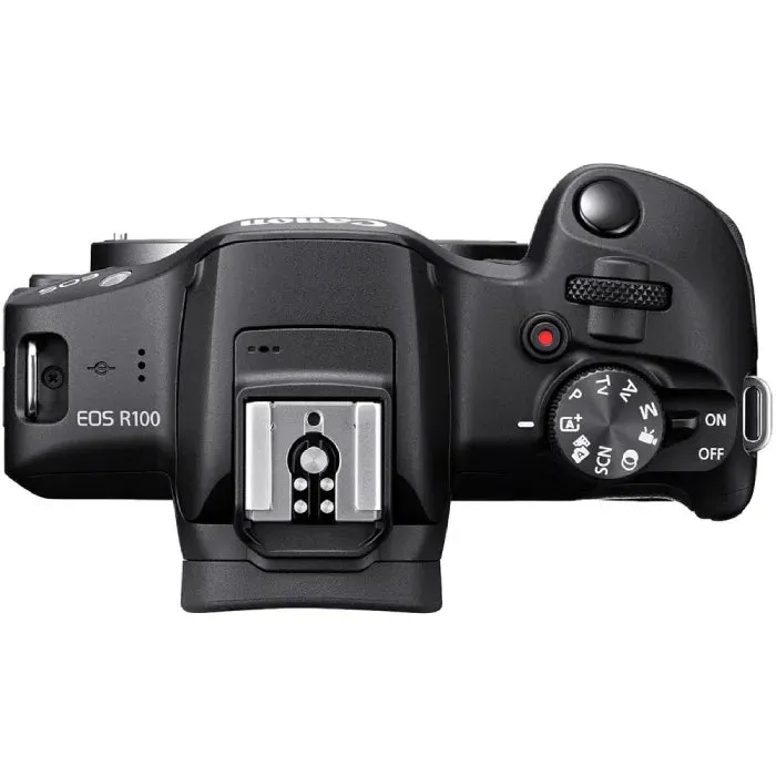 Canon EOS R100 Mirrorless Camera with 18-45mm and 55-210mm Lenses