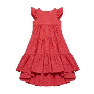 CERA UNA VOLTA TEXTURED TIERED JUMPER