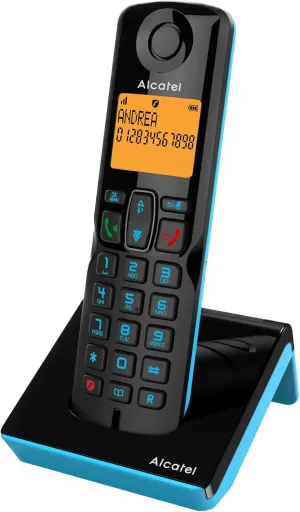 CORDLESS ALCATEL S280 VIVAVOCE - AZZURRO