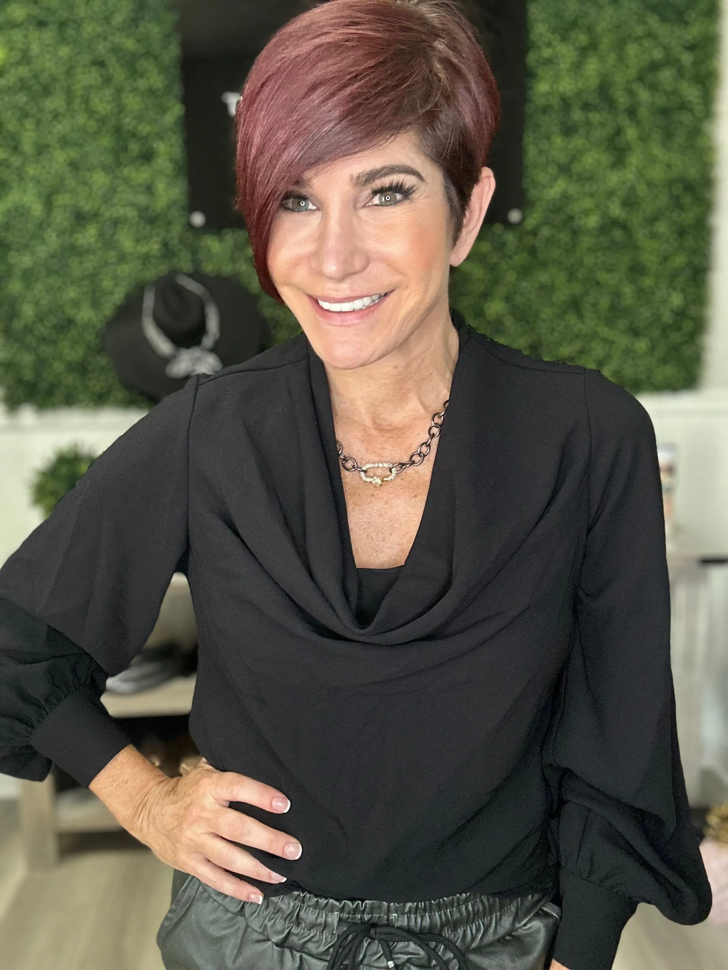 Cowl Neck Top
