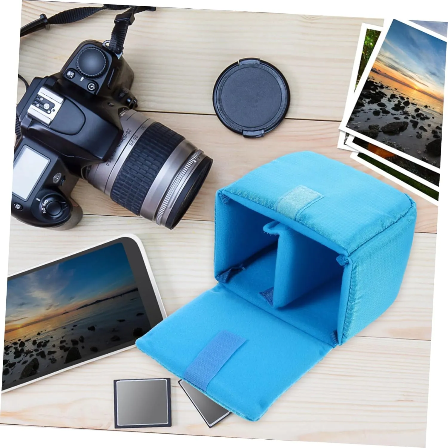 DOITOOL Shockproof Lens Pouch Bag for DSLR Camera Thickened Protective Case Versatile Carrying for Photography Gear