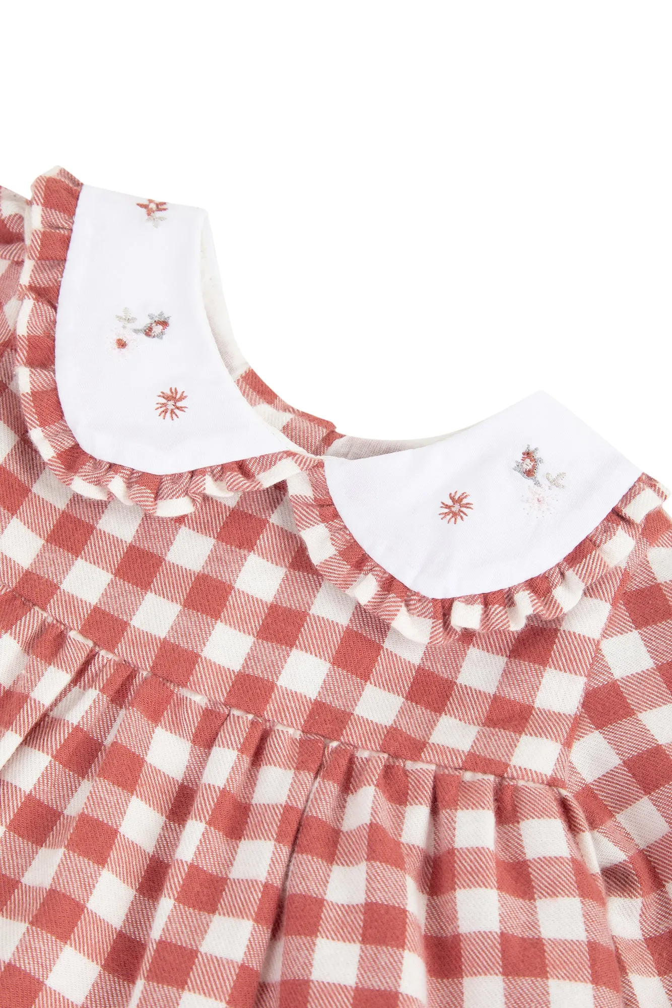 Dress - Antique Pink Gingham