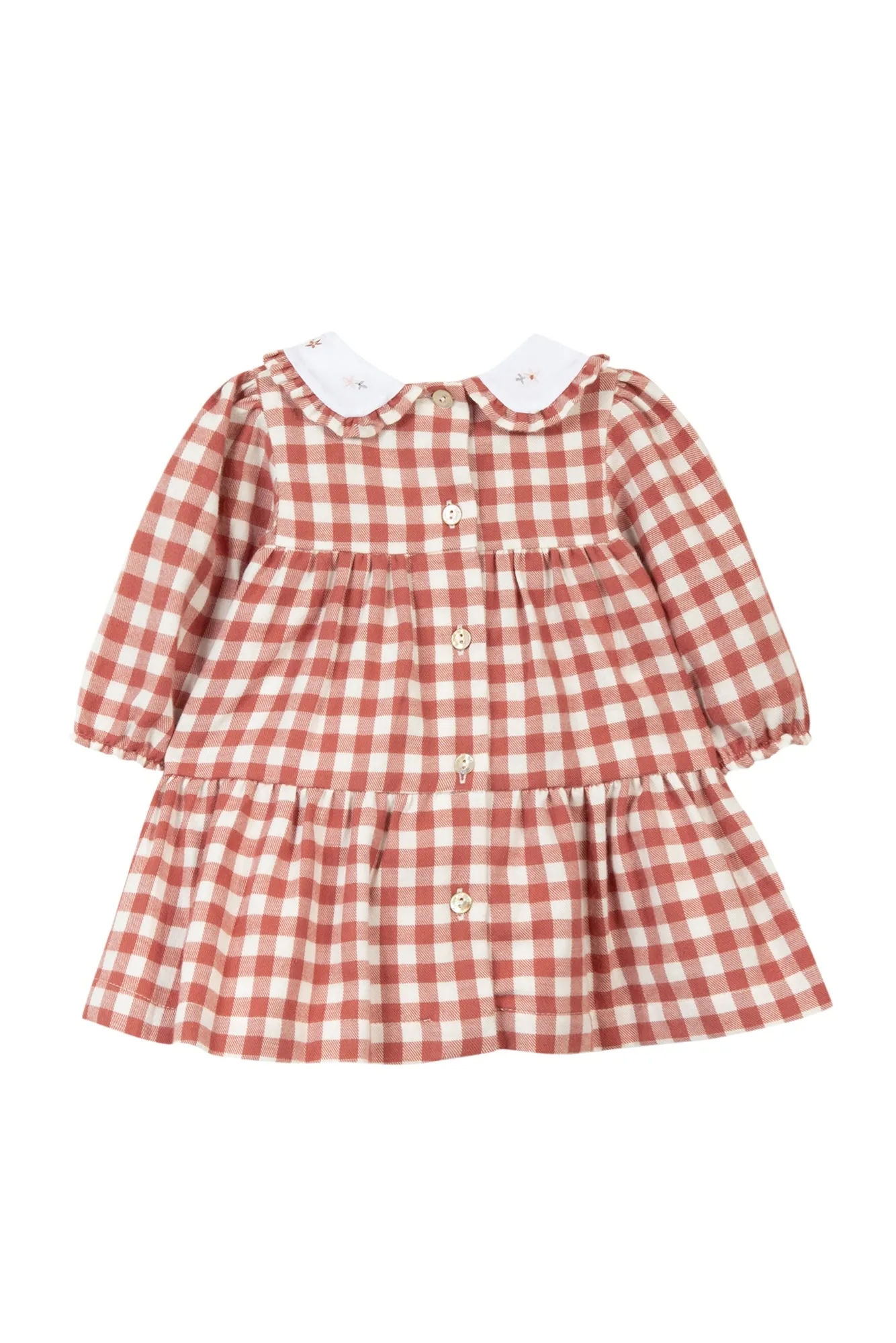 Dress - Antique Pink Gingham