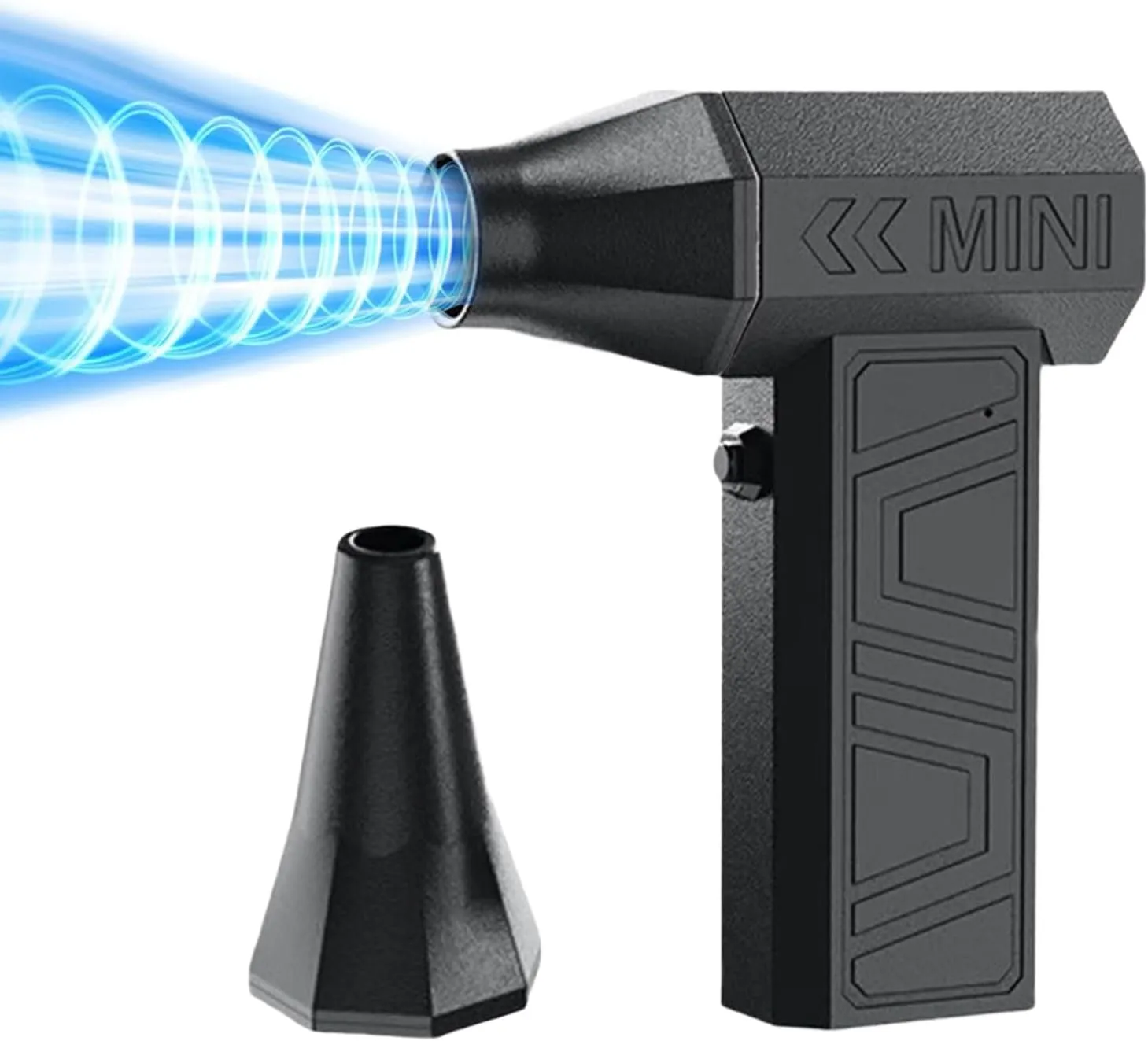 Electric Air Duster 105000RPM Super Strong Wind X3 Mini Blower Cordless Rechargeable Dust Blower 4 Speeds Adjustable Compressed Air Duster