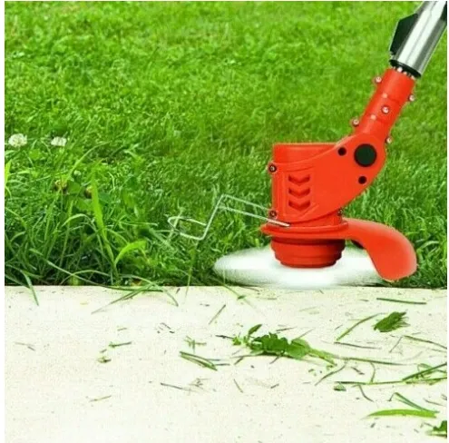 Electric Cordless Grass Trimmer 450W, Powerful, Adjustable & Quiet