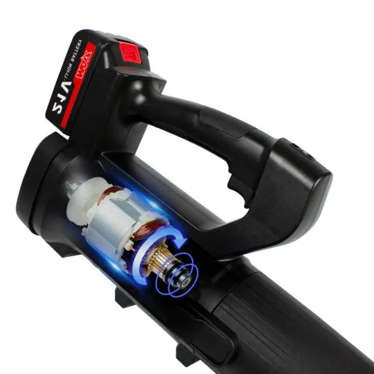 Electric Cordless Snow Blower 21V - 6-Speed, Lightweight Snowplow
