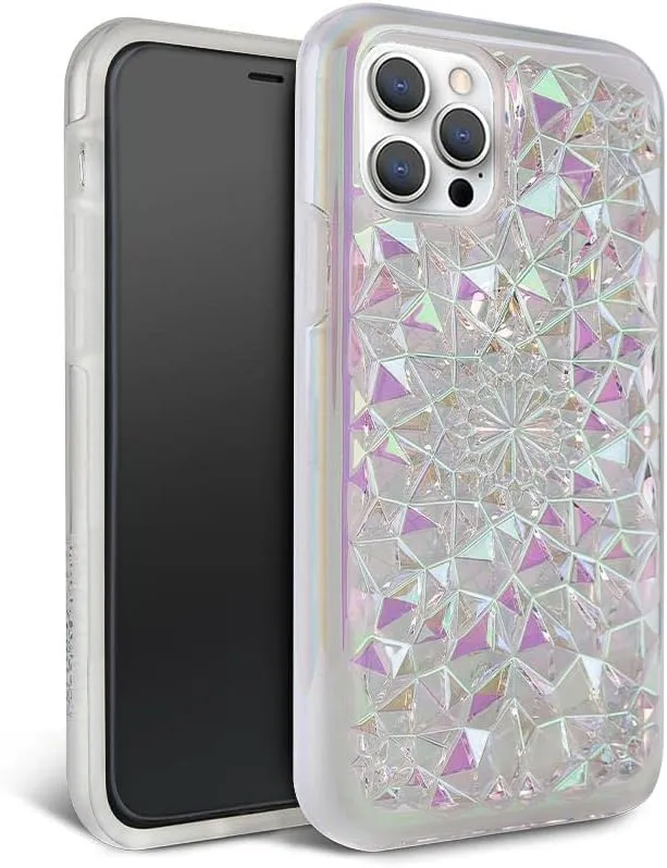 FELONY CASE iPhone 13 Pro Case - Clear Cosmic Kaleidoscope Phone Cover - Anti-Scratch, Tough and Durable, 360 Shockproof Protective Case Designed for Apple iPhone 13 Pro