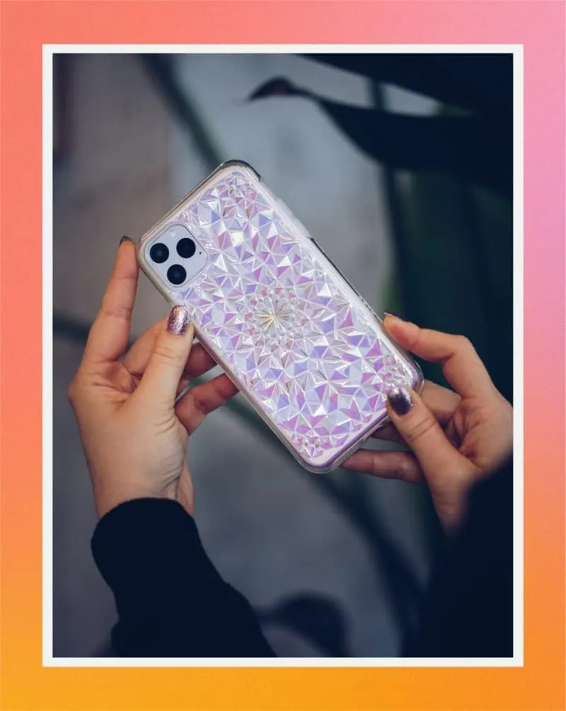 FELONY CASE iPhone 13 Pro Case - Clear Cosmic Kaleidoscope Phone Cover - Anti-Scratch, Tough and Durable, 360 Shockproof Protective Case Designed for Apple iPhone 13 Pro