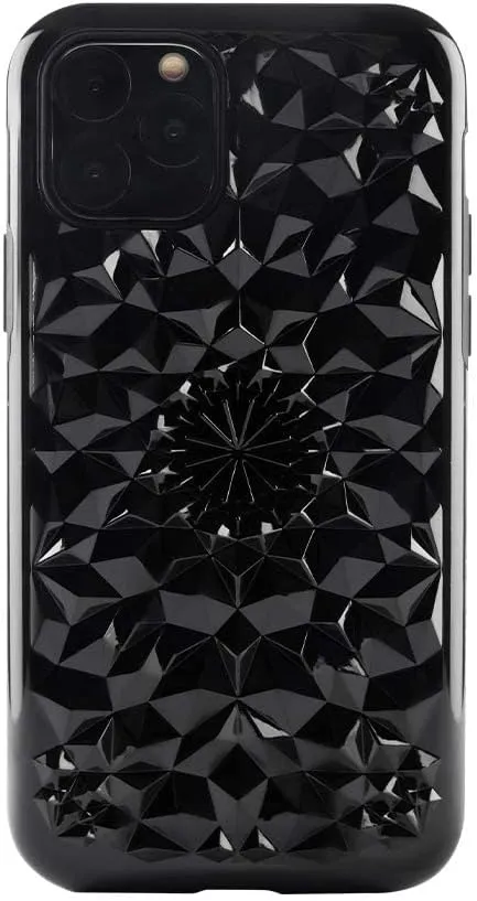 FELONY CASE iPhone 13 Pro Case - Gloss Black Kaleidoscope Phone Cover - Anti-Scratch, Tough and Durable, 360 Shockproof Protective Case Designed for Apple iPhone 13 Pro