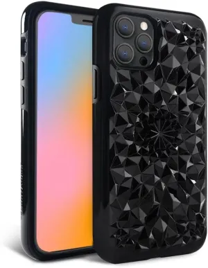 FELONY CASE iPhone 13 Pro Case - Gloss Black Kaleidoscope Phone Cover - Anti-Scratch, Tough and Durable, 360 Shockproof Protective Case Designed for Apple iPhone 13 Pro
