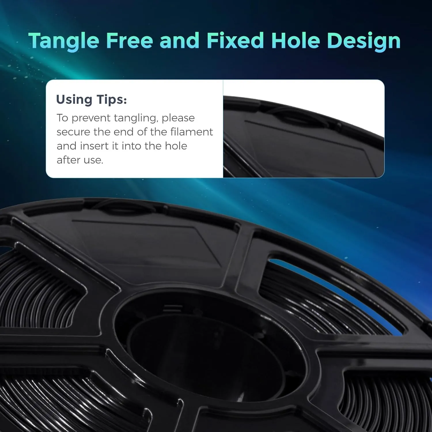 FLASHFORGE PLA Flexible 1.75 mm, 4X longer stretch 3D Printer Filament 1Kg (2.2lbs) Spool - Dimensional Accuracy  /- 0.02 mm, Ideal for Printing Soft Accessories