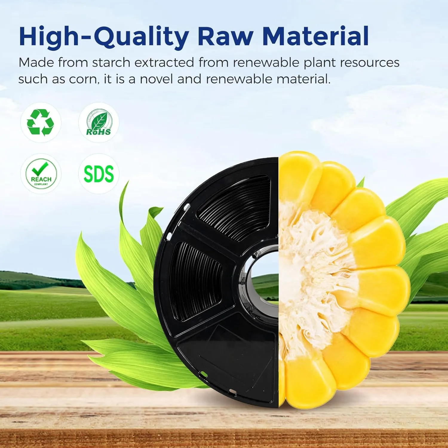 FLASHFORGE PLA Flexible 1.75 mm, 4X longer stretch 3D Printer Filament 1Kg (2.2lbs) Spool - Dimensional Accuracy  /- 0.02 mm, Ideal for Printing Soft Accessories