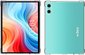 for ODEA A10 Android 14 Tablet 10 inch Tablets Clear Case,Slim Thin Silicone TPU Soft Skin Flexible Gel Anti-Scratch Shockproof Protective Cases Cover Kids Friendly for ODEA A10 2024(Clear)