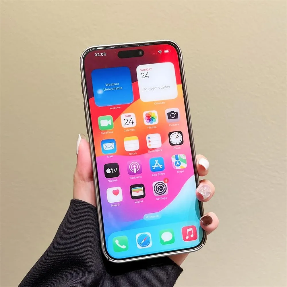 Hard Matte Armor Rugged Plastic Case for iPhone 15 14 13 12 11 Pro Max Plus Slim Camera HD Glass Protection Cover,red,for iPhone 12 Pro