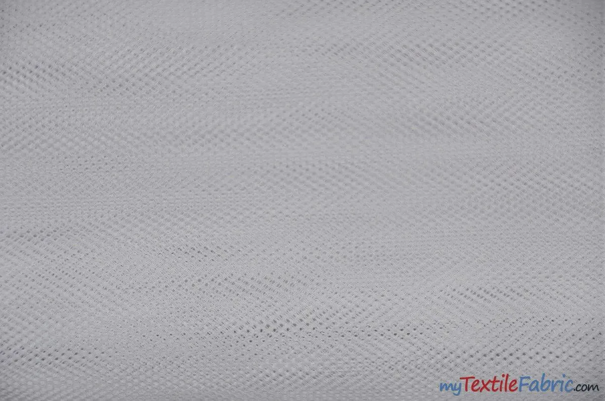 Hard Net Crinoline Fabric | Petticoat Fabric | 54" Wide | Stiff Netting Fabric is Traditionally used to give Volume to Dresses