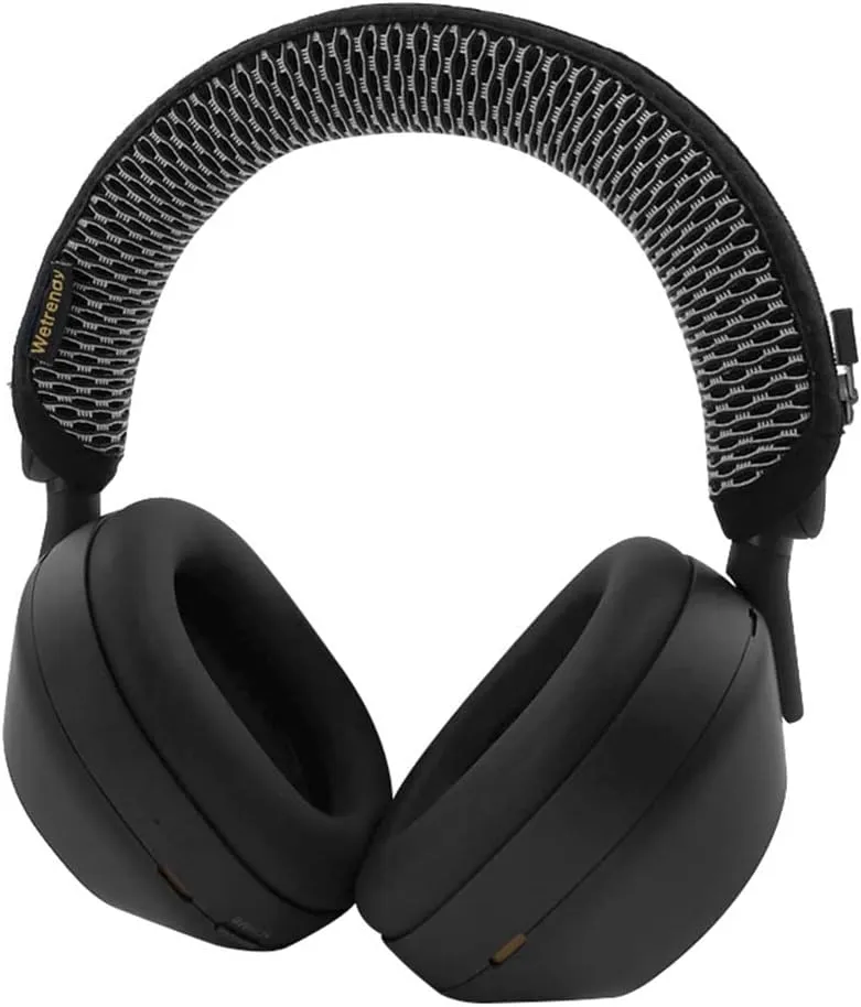 Headband Cover Pad for Sony WH-1000XM5 Headphone, Headset Headband Protector Cushion Replacement with Zipper (Plaid)