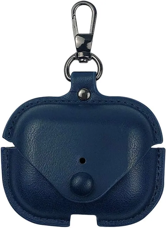 Headphones Cases for AirPods Pro Case Cover, Business PU Leather Cases Covers with Carabiner Apple AirPods Pro 1st Charging Case Cases
