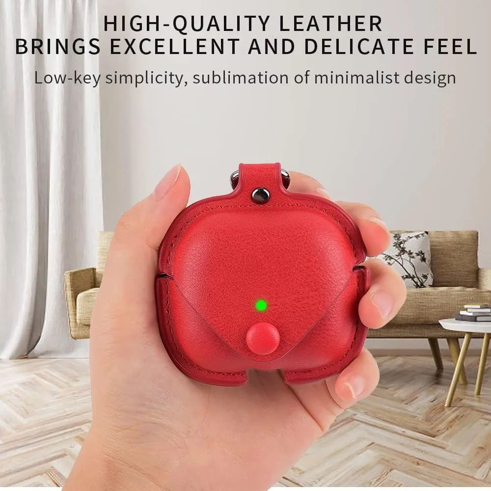 Headphones Cases for AirPods Pro Case Cover, Business PU Leather Cases Covers with Carabiner Apple AirPods Pro 1st Charging Case Cases