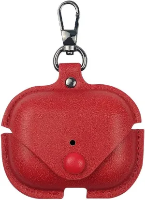 Headphones Cases for AirPods Pro Case Cover, Business PU Leather Cases Covers with Carabiner Apple AirPods Pro 1st Charging Case Cases
