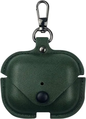 Headphones Cases for AirPods Pro Case Cover, Business PU Leather Cases Covers with Carabiner Pro 1st Charging Case Cases